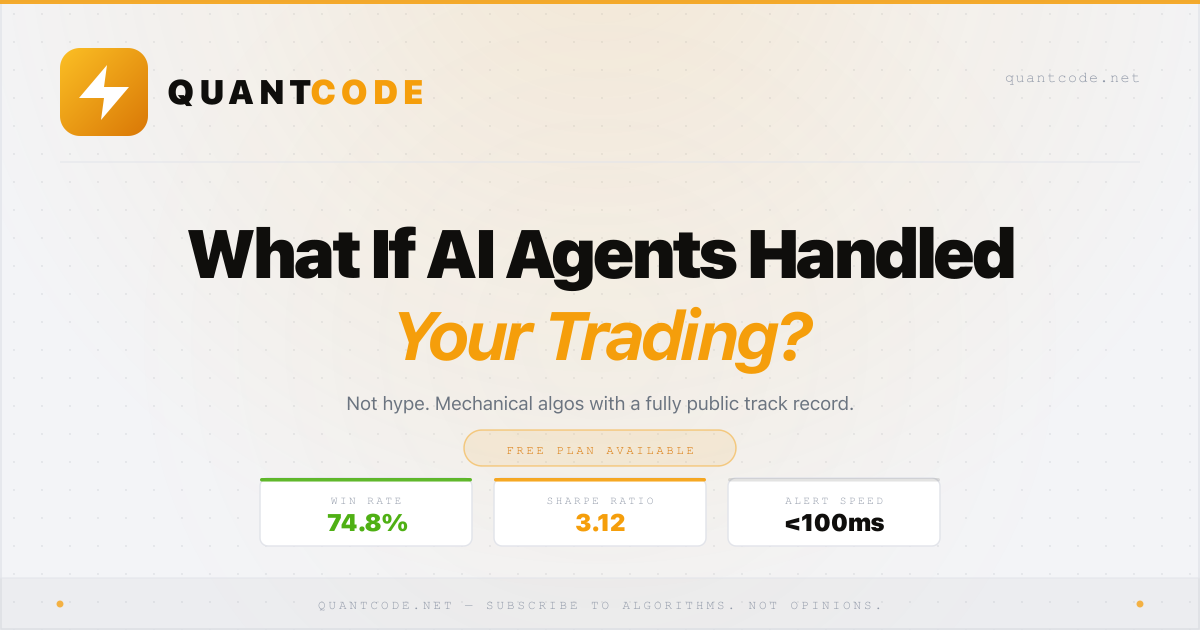 Quant Code Example QuantCode | Trading Products Platform